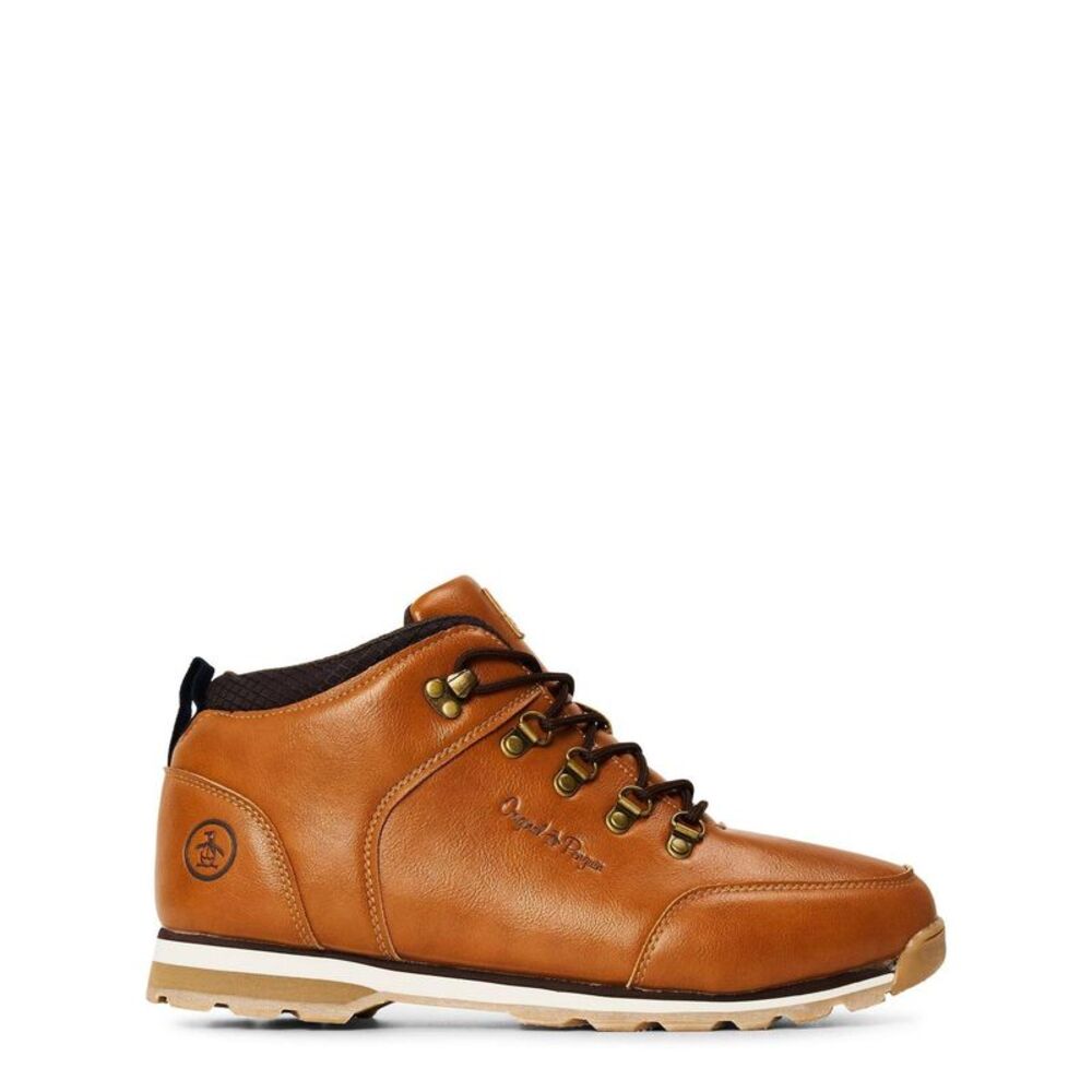 Original Penguin Mens Hiking Boots / Tan
